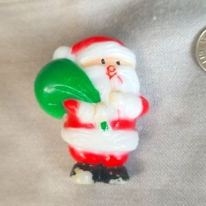 Vintage HONG KONG SANTA CLAUS pin